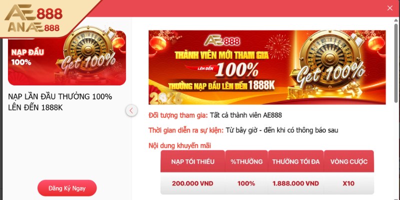 Điều kiện giao dịch tối thiểu