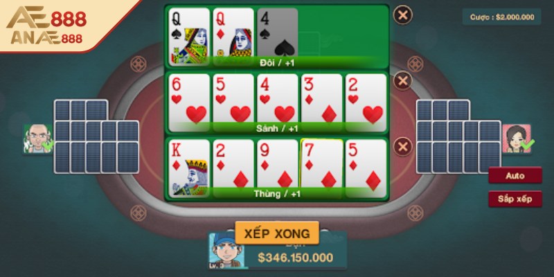 Cách chơi game bài mậu binh