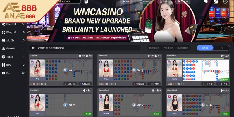 Giới thiệu sơ lược về sảnh WM AE888