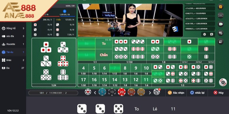 Sicbo – Tạo điểm nhấn nhịp độ nhanh, kết quả bất ngờ